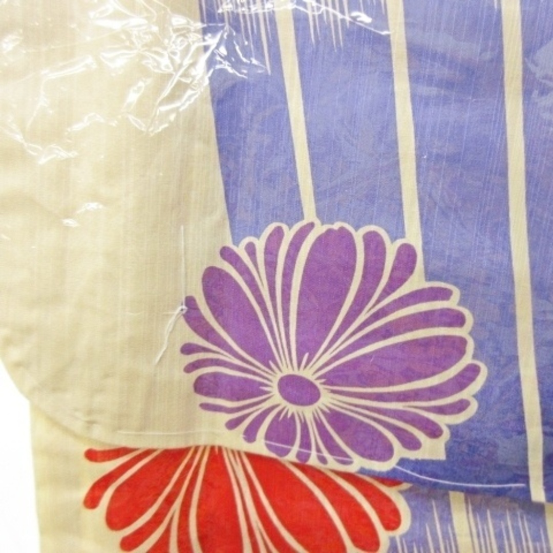 JUNKO SHIMADA(ジュンコシマダ)のジュンコシマダ タグ付 浴衣 ゆかた 花柄 菊 フラワー 155～170cm レディースの水着/浴衣(浴衣)の商品写真