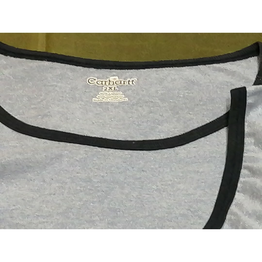 carhartt(カーハート)のCarhartt　2XLサイズ　ロゴプリントTシャツ メンズのトップス(Tシャツ/カットソー(半袖/袖なし))の商品写真