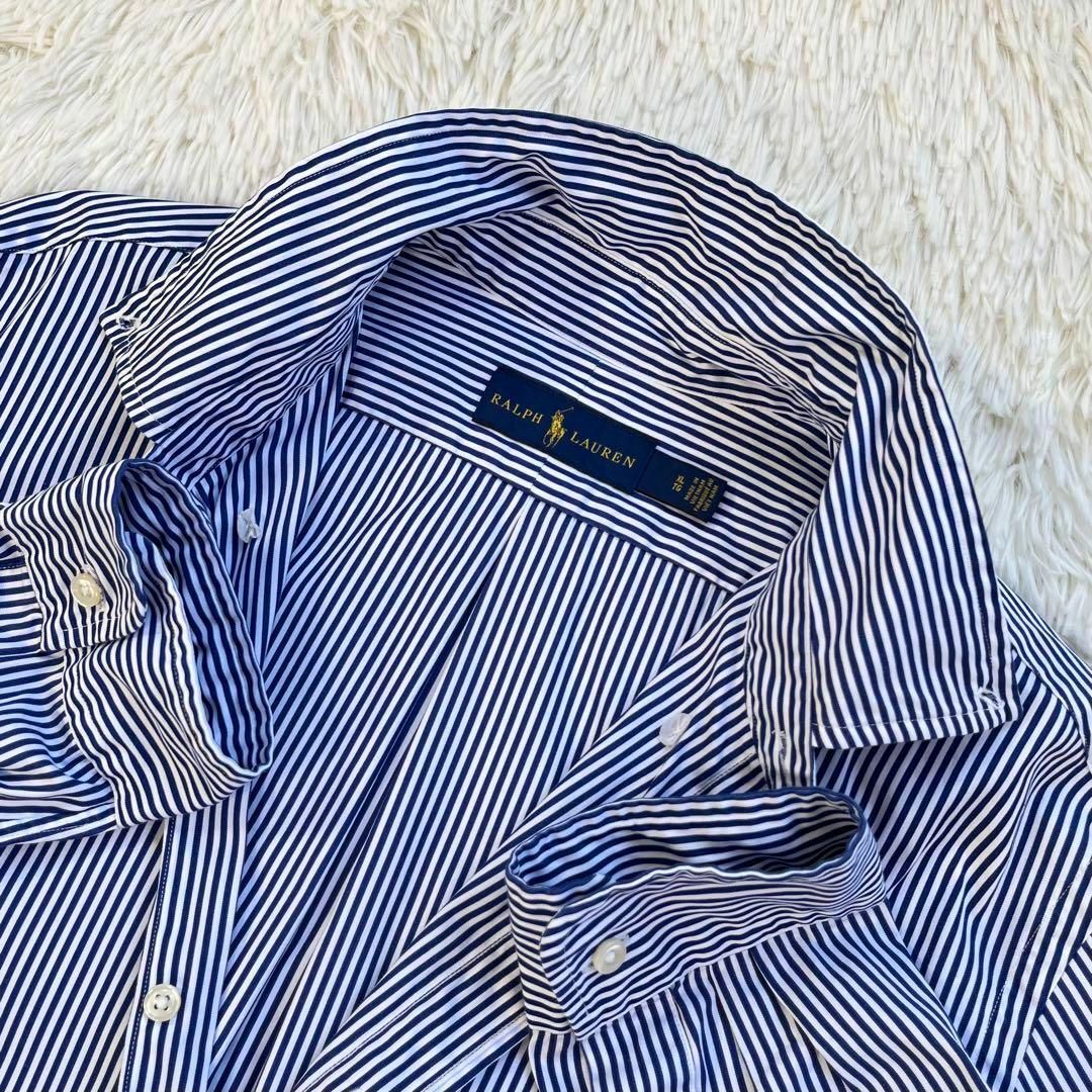 Ralph Lauren - 【美品】ラルフローレン 長袖 シャツ ストライプ柄