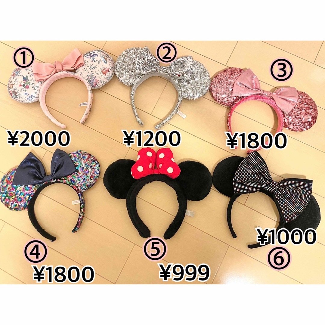 ディズニーカチューシャ ミニーちゃん - ヘアアクセサリー
