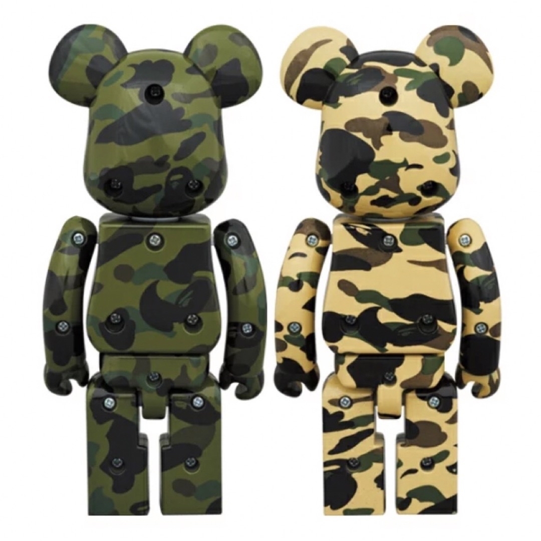 A BATHING APE - エイプ 超合金BE@RBRICK BAPE(R) 1ST CAMO 2色セット