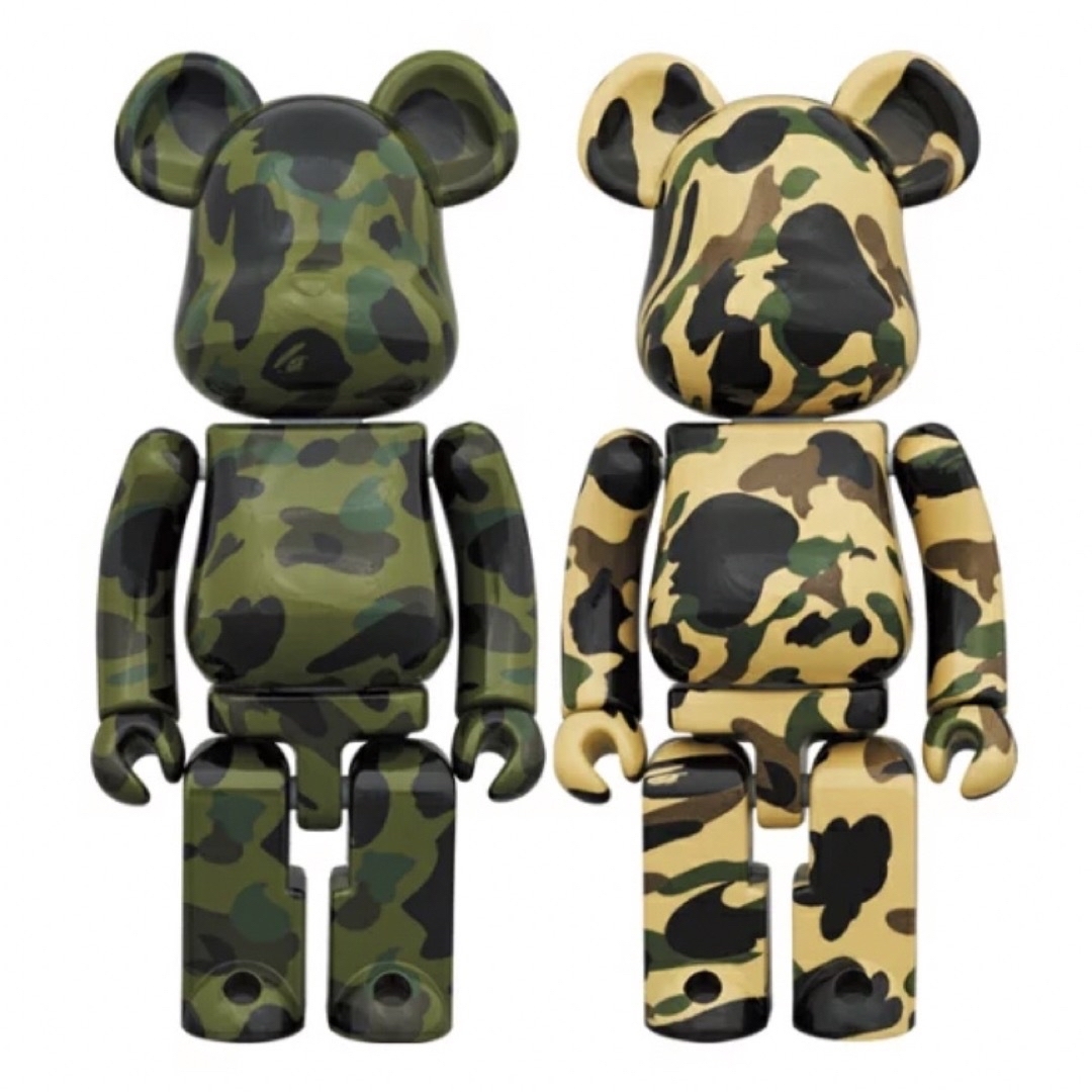 エイプ 超合金BE@RBRICK BAPE(R) 1ST CAMO 2色セット | feber.com