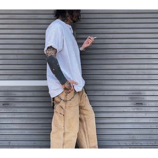 carhartt - Carhartt/ダブルニーパンツ/リアルダメージ/125周年 USA製