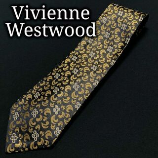 ヴィヴィアンウエストウッド(Vivienne Westwood)のヴィヴィアンウエストウッド 小紋 イエロー＆ブラウン ネクタイ A104-A15(ネクタイ)