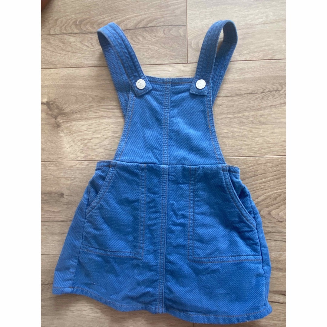 ZARA KIDS(ザラキッズ)のZARA kids ジャンパースカート キッズ/ベビー/マタニティのベビー服(~85cm)(ロンパース)の商品写真