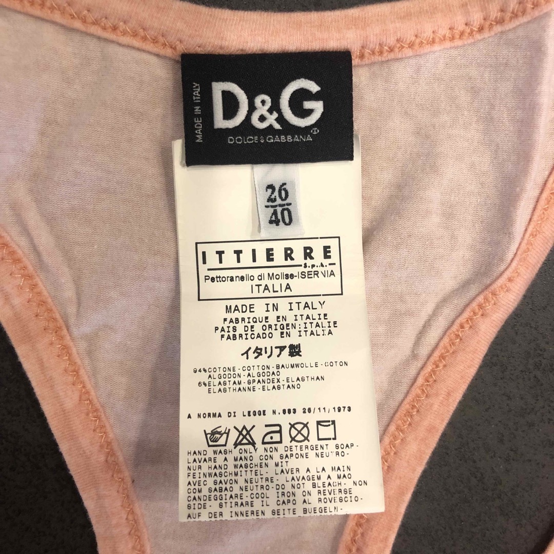 DOLCE&GABBANA(ドルチェアンドガッバーナ)のドルチェアンドガッパーナ☆S☆タンクトップノースリーブ＆スカートセットレディース レディースのスカート(ひざ丈スカート)の商品写真