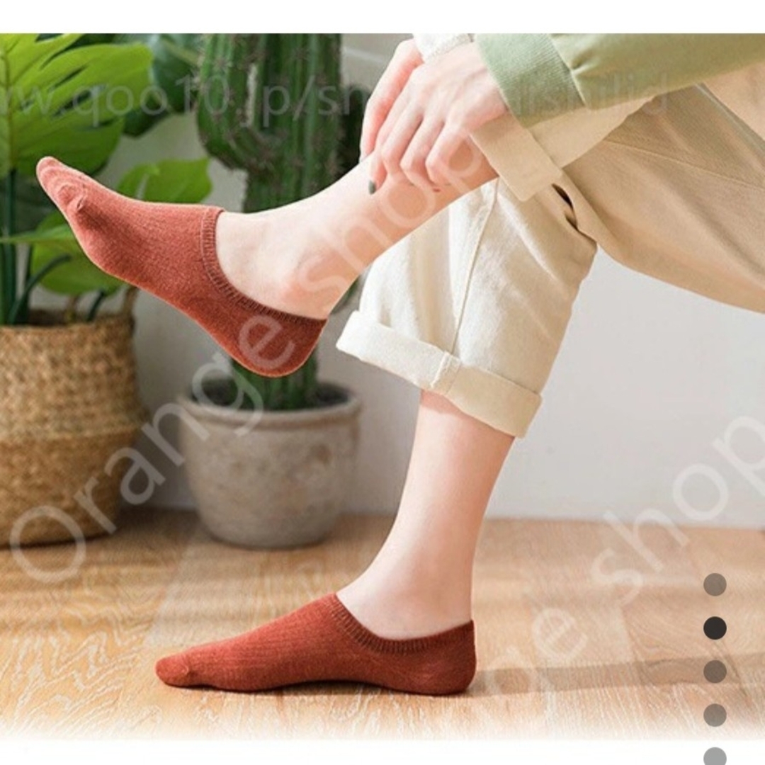 スニーカー　ソックス　浅履き　靴下 レディースのレッグウェア(ソックス)の商品写真