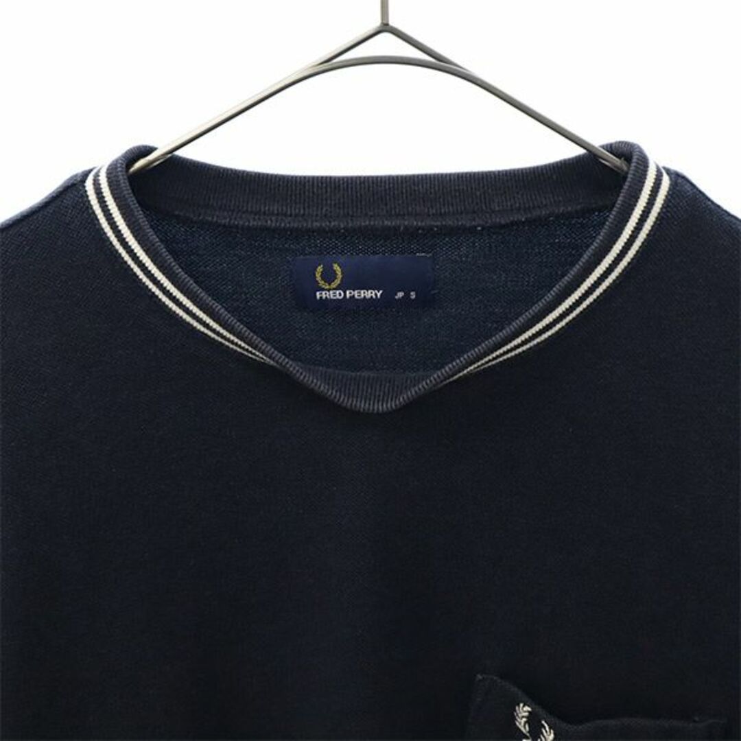 FREDPERRY  フレッドペリー  Ｔシャツ  デカロゴ  Ｓ