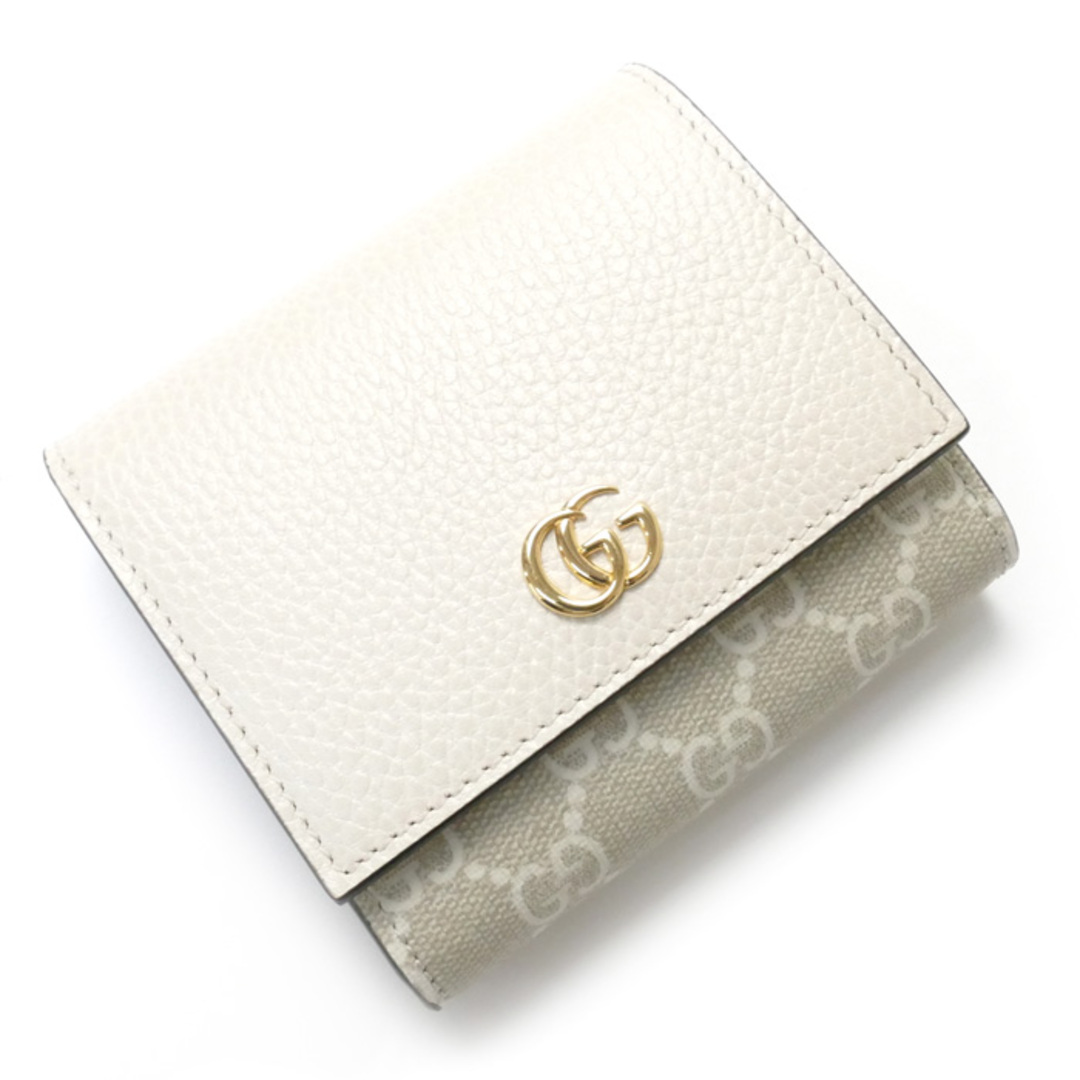 Gucci - GUCCI グッチ GGスプリーム ダブルG ウォレット 二つ折り財布