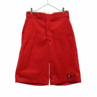 ディッキーズ(Dickies)のディッキーズ ワークショートパンツ ｗ29 レッド Dickies メンズ 【中古】  【230709】(ワークパンツ/カーゴパンツ)