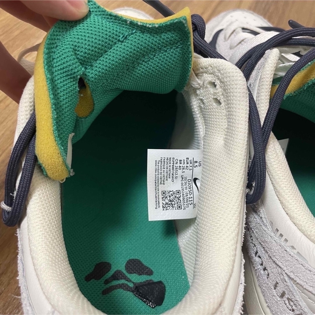 off-white nike dunk low lot20 26.5