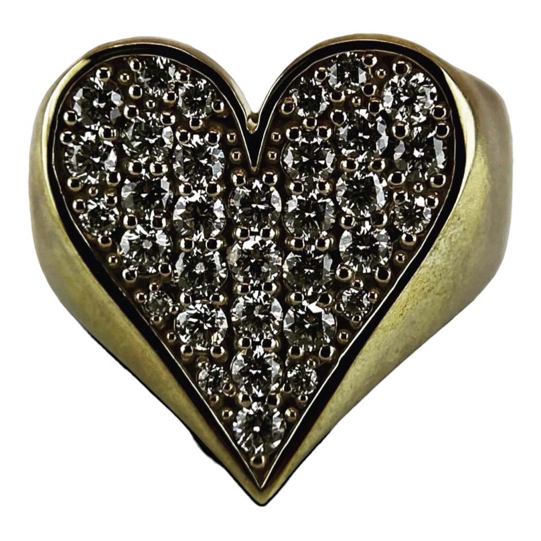 k10 ダイヤモンド リング 指輪 Diamond #20 Heart | www.innoveering.net