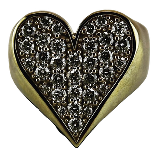 k10 ダイヤモンド　リング　指輪　Diamond #20 Heart(リング(指輪))