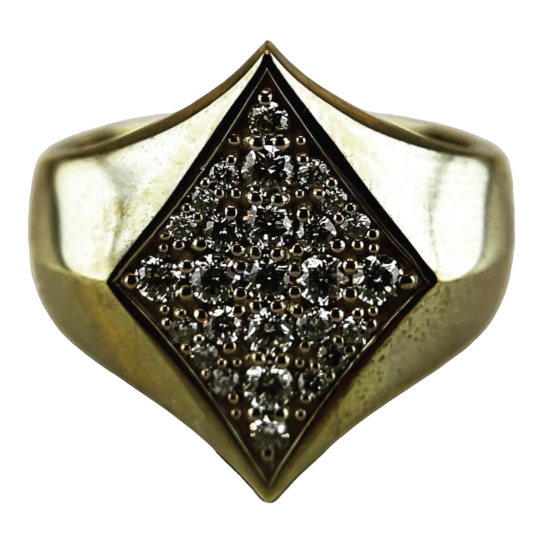 k10 ダイヤモンド　リング　指輪　Diamond #20 dia メンズのアクセサリー(リング(指輪))の商品写真