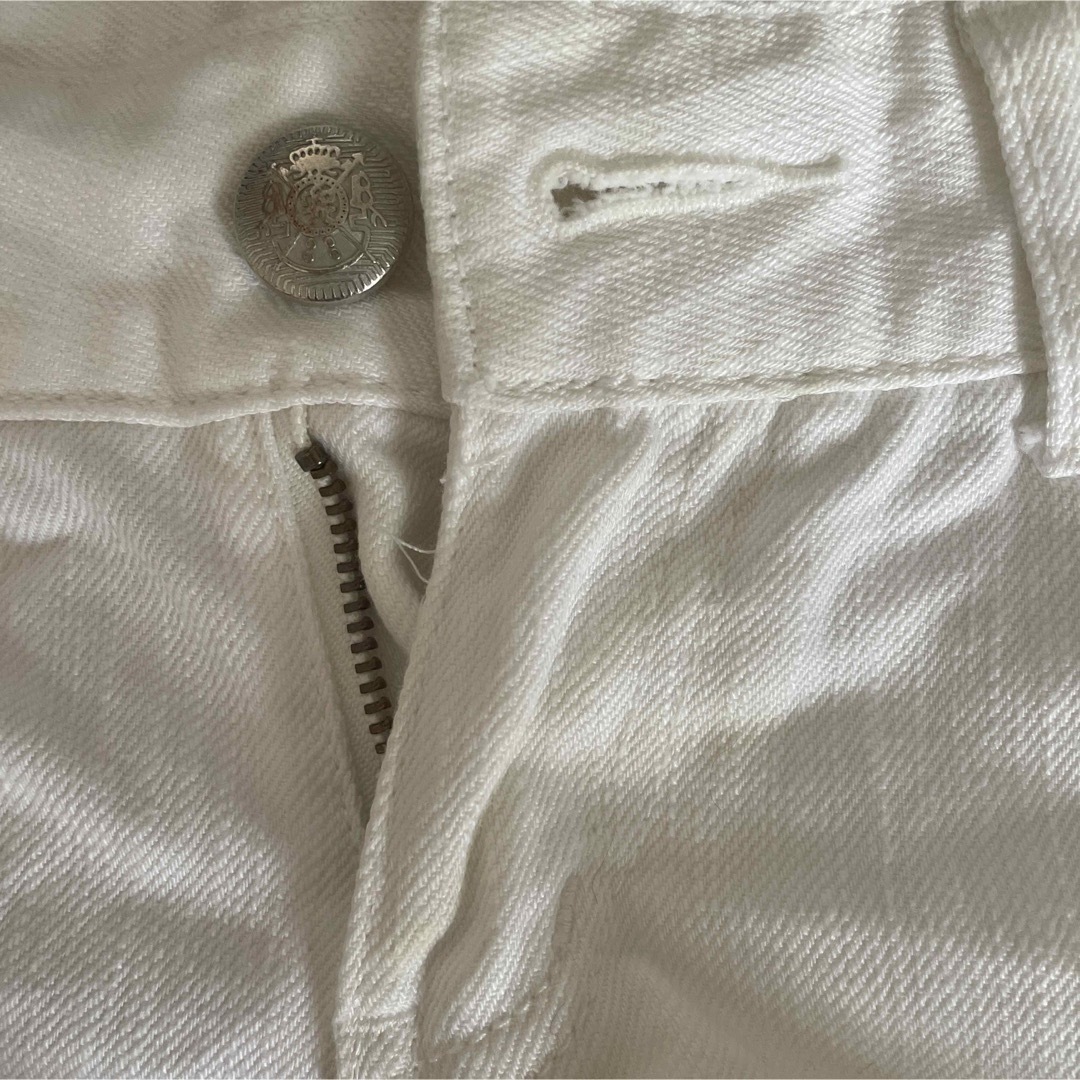 水着用ホワイトデニム レディースのパンツ(デニム/ジーンズ)の商品写真