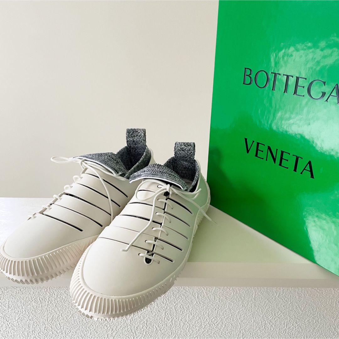 Bottega Veneta - ボッテガヴェネタ ラバー スニーカー 39 ホワイト ...