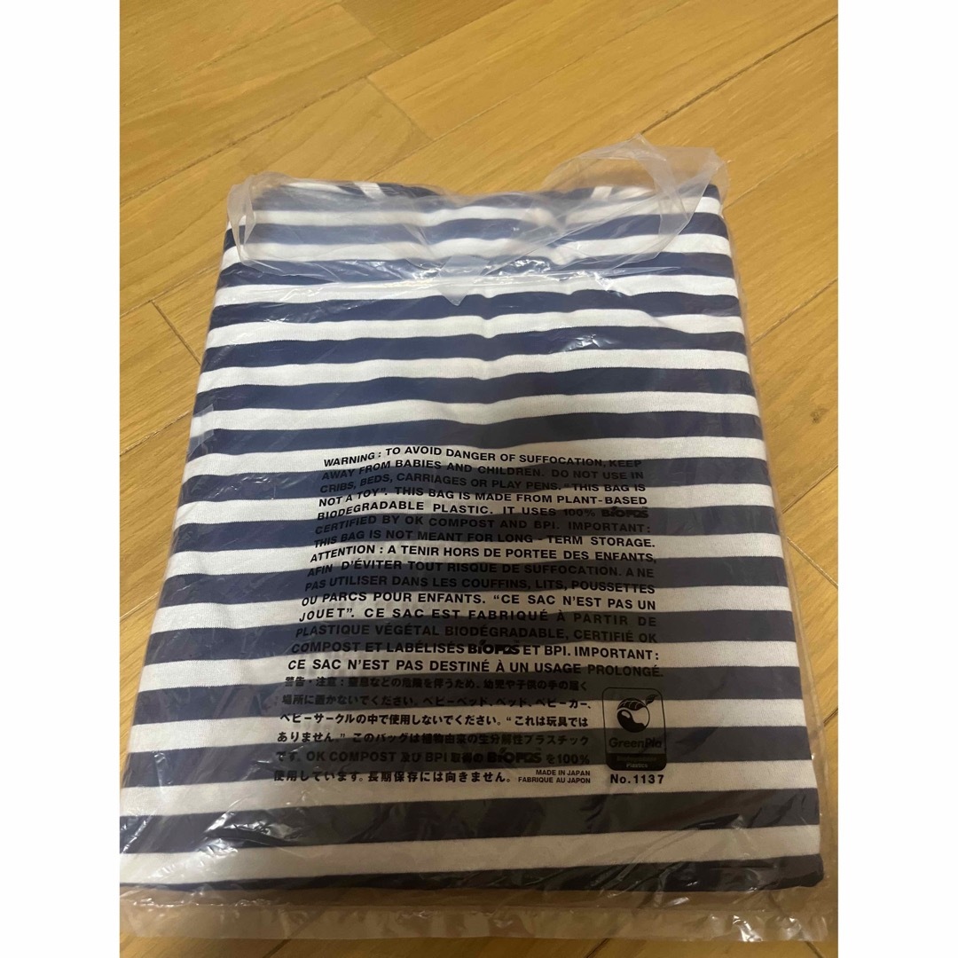 COMME des GARCONS(コムデギャルソン)のプレイコムデギャルソン ボーダーTシャツ (NAVY/WHITE)メンズ Ｌ メンズのトップス(Tシャツ/カットソー(七分/長袖))の商品写真