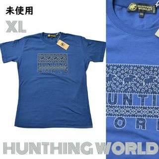 ハンティングワールド(HUNTING WORLD)のハンティングワールド■新品タグ付きロゴ半袖Tシャツ レディースXL　トップス(Tシャツ(半袖/袖なし))