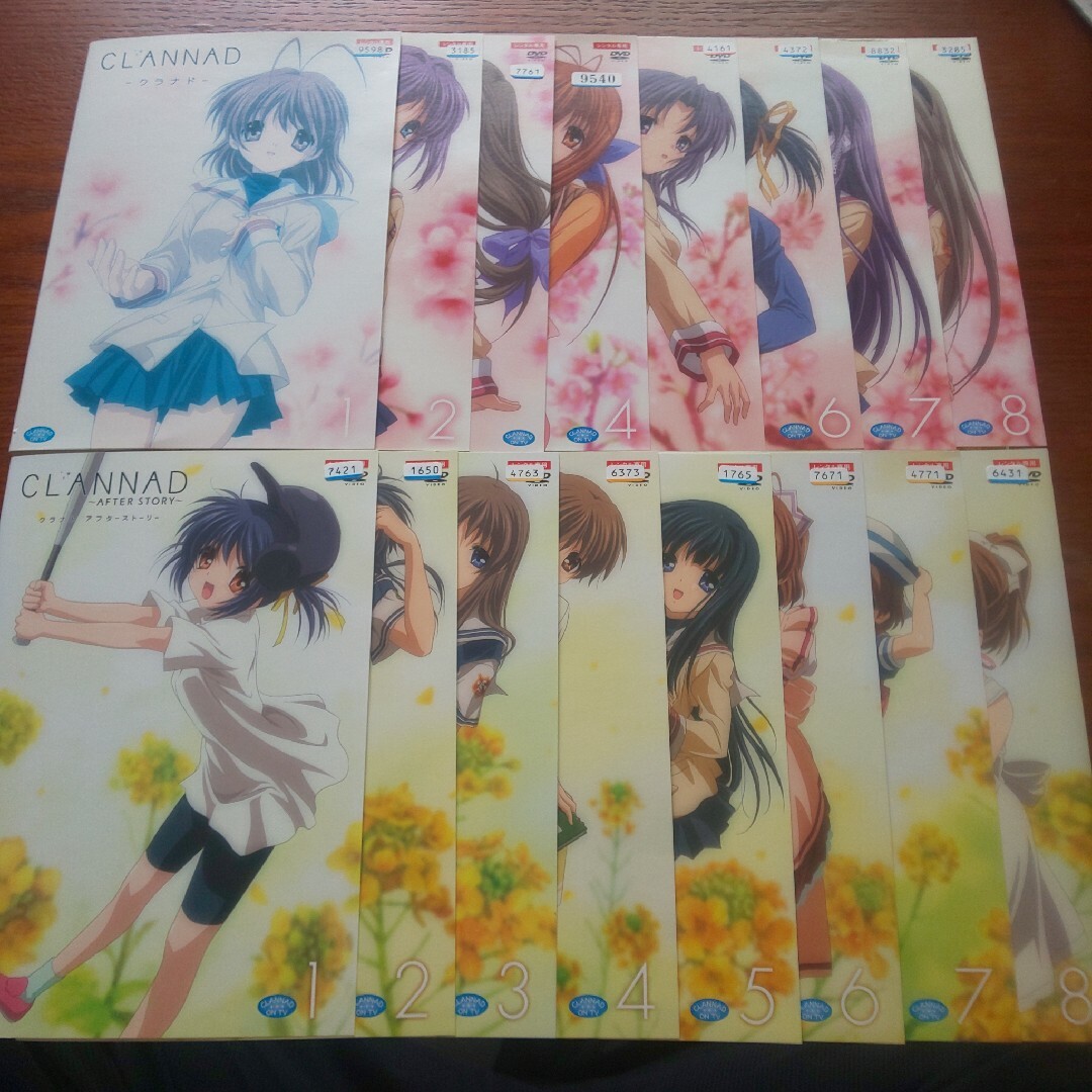 CLANNAD 1期,2期DVD全巻セット