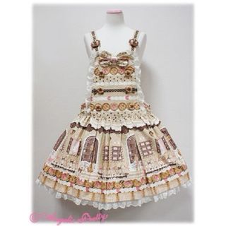 アンジェリックプリティー(Angelic Pretty)のSweet Cream House サロペバレッタ(セット/コーデ)