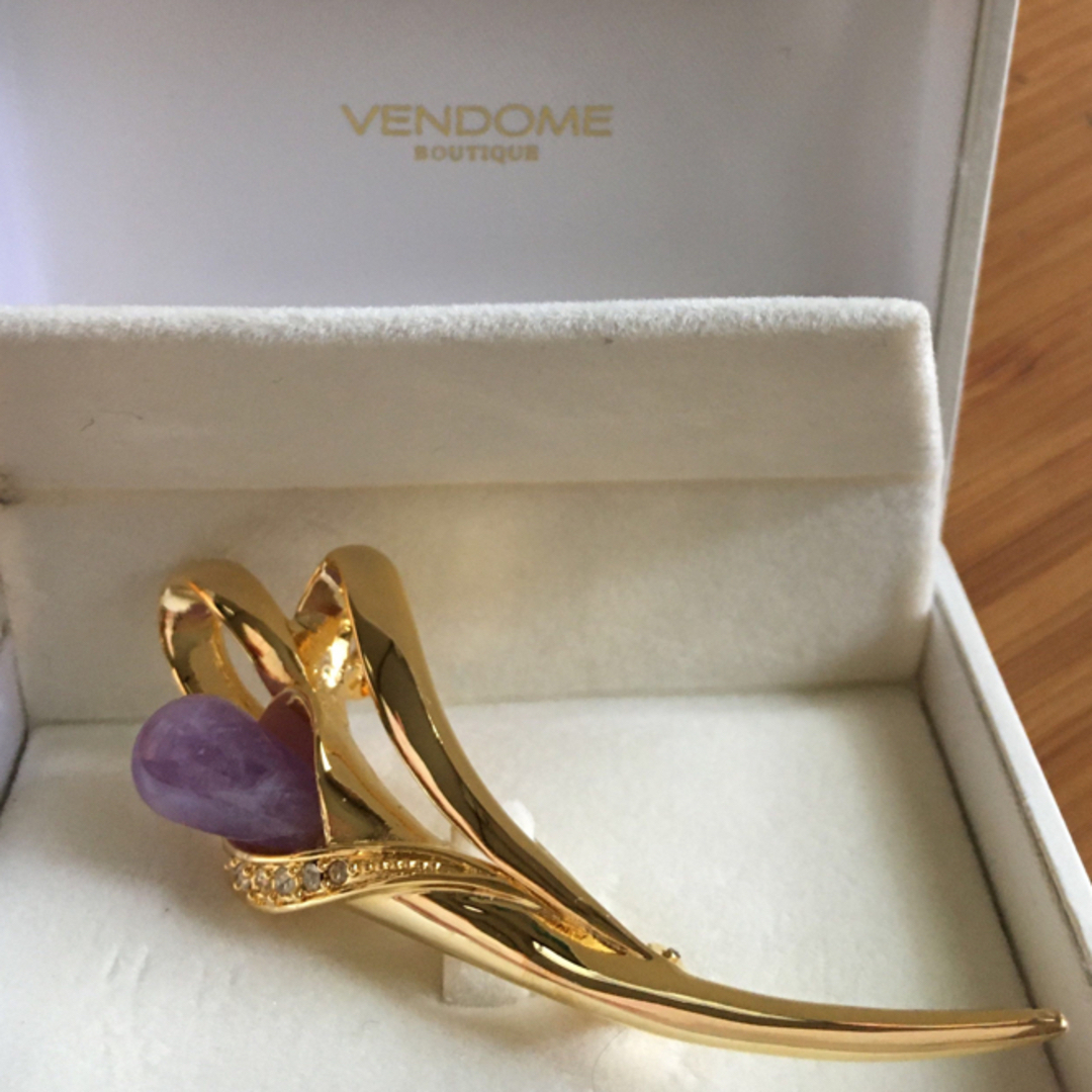 未使用】VENDOME BOUTIQUE ヴァンドームブティック ブローチ