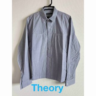 セオリー(theory)の【Theory】 セオリー 長袖 シャツ M 綿100%(シャツ)