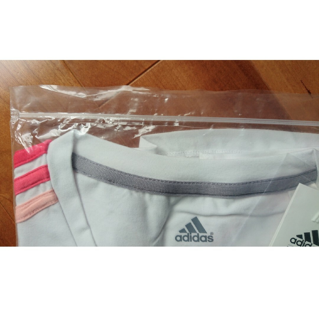 adidas(アディダス)の【未使用】adidas climalite cotton Tシャツ OT レディースのトップス(Tシャツ(半袖/袖なし))の商品写真