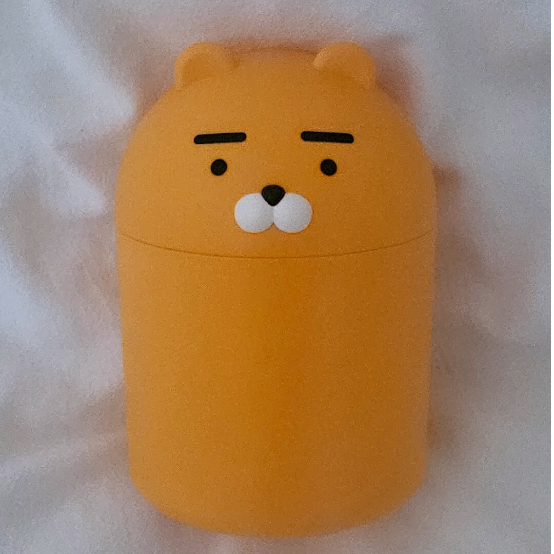 カカオフレンズ ライアン ゴミ箱 エンタメ/ホビーのおもちゃ/ぬいぐるみ(キャラクターグッズ)の商品写真