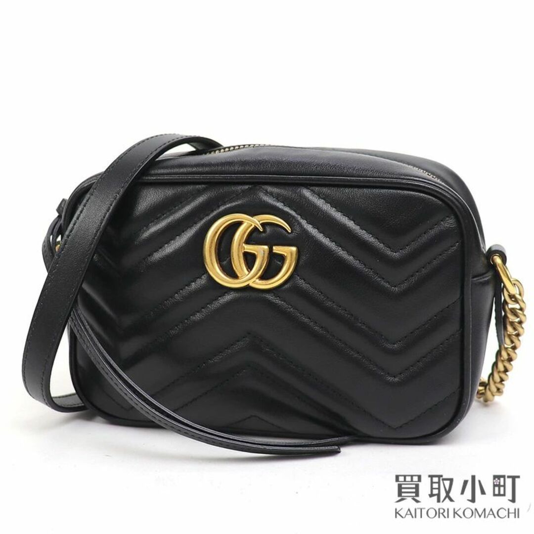 Gucci - グッチ 【GUCCI】GGマーモント キルティング ミニバッグの通販