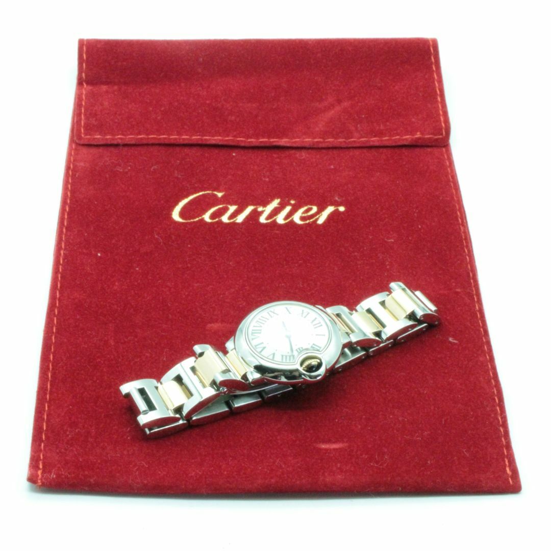 Cartier(カルティエ)のカルティエ バロンブルーSMコンビ【美品】 レディースのファッション小物(腕時計)の商品写真