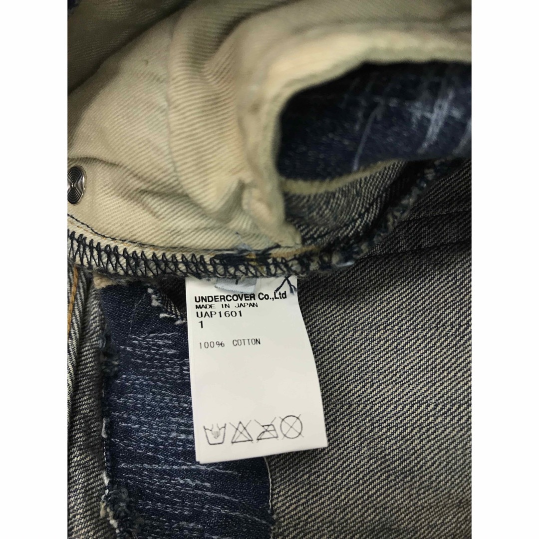 UNDERCOVER(アンダーカバー)のUNDERCOVER アンダーカバー 85denim デニムスカート レディースのスカート(ミニスカート)の商品写真