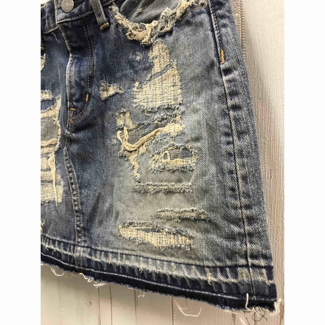 UNDERCOVER(アンダーカバー)のUNDERCOVER アンダーカバー 85denim デニムスカート レディースのスカート(ミニスカート)の商品写真