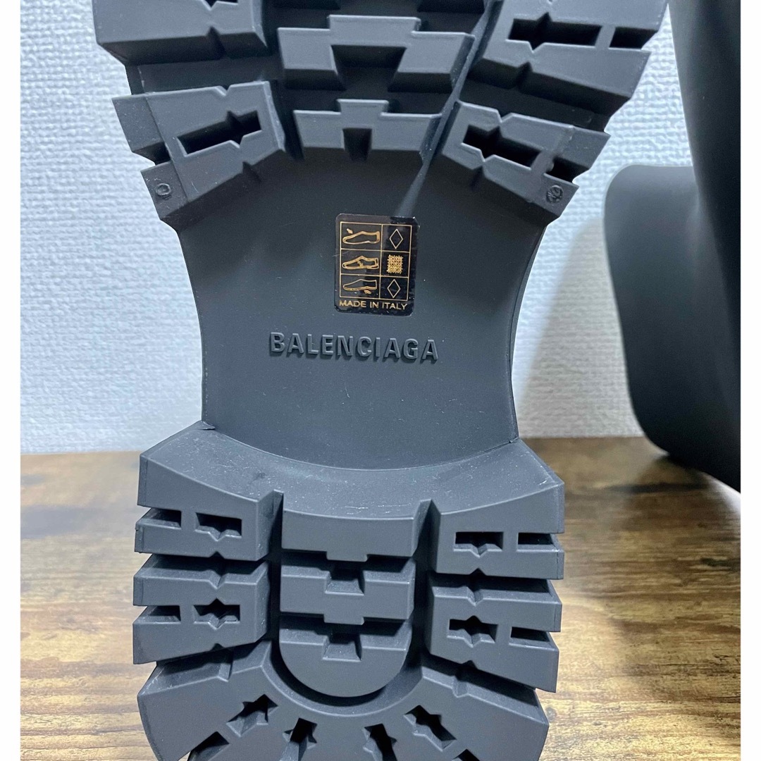 Balenciaga(バレンシアガ) トゥルーパー ラバーアンクルブーツ