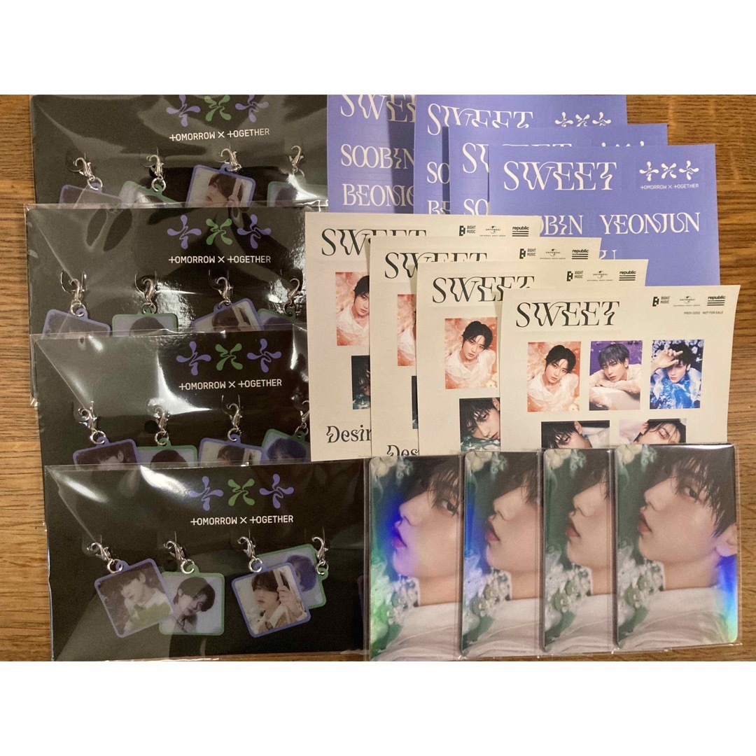 TOMORROW X TOGETHER   TXT SWEET ユニバ ウィバース 4形態 特典 2種