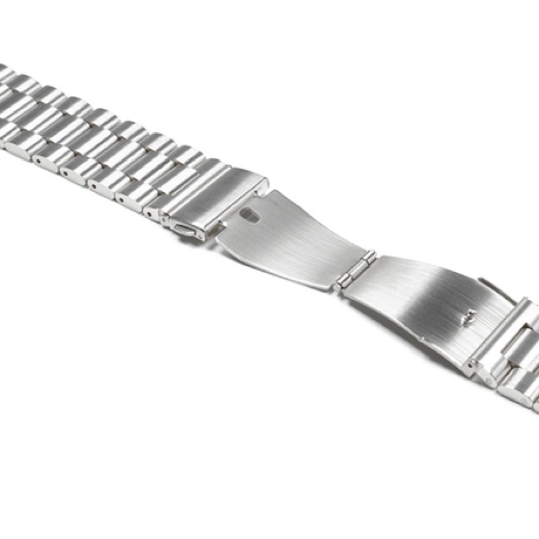 Apple Watch(アップルウォッチ)のApple Watch メタリック バンド 42/44/45mm シルバー メンズの時計(金属ベルト)の商品写真