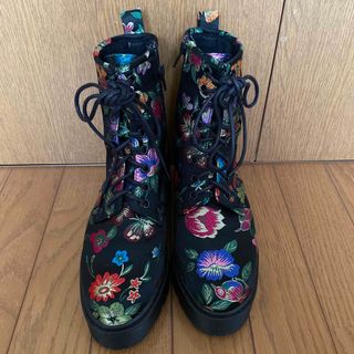 エスペランサ(ESPERANZA)のエスペランサ花柄ショートブーツ💐(ブーツ)