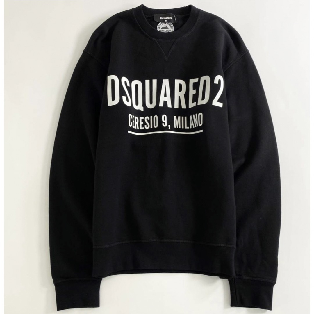 DSQUARED2 ディースクエアード スウェット トレーナー M ブラック