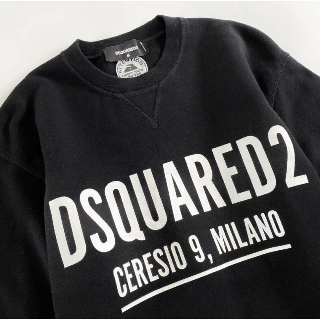 DSQUARED2 ディースクエアード スウェット トレーナー M ブラック