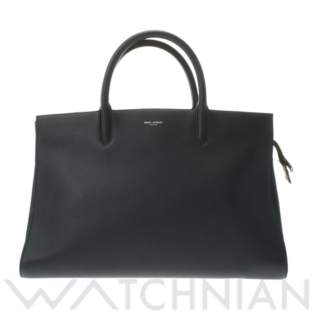 サンローラン SAINT LAURENT TCT620667Y 0820 レディース ハンドバッグ ブラック /シルバー金具 グレインレザー