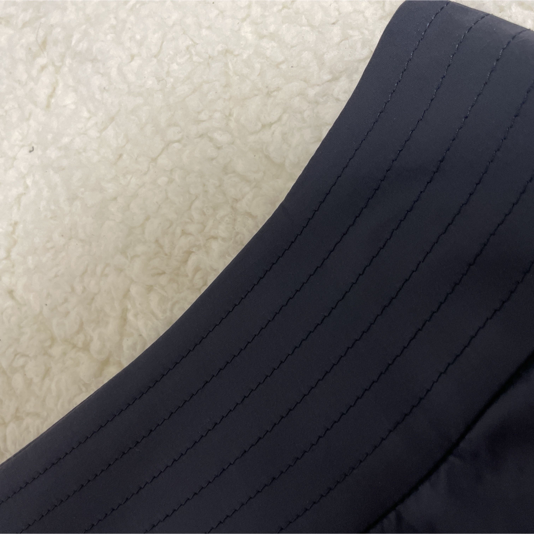 ANAYI(アナイ)のアナイ　フリルスカート　ダークネイビー　フォーマル　上品　膝丈スカート レディースのスカート(ひざ丈スカート)の商品写真