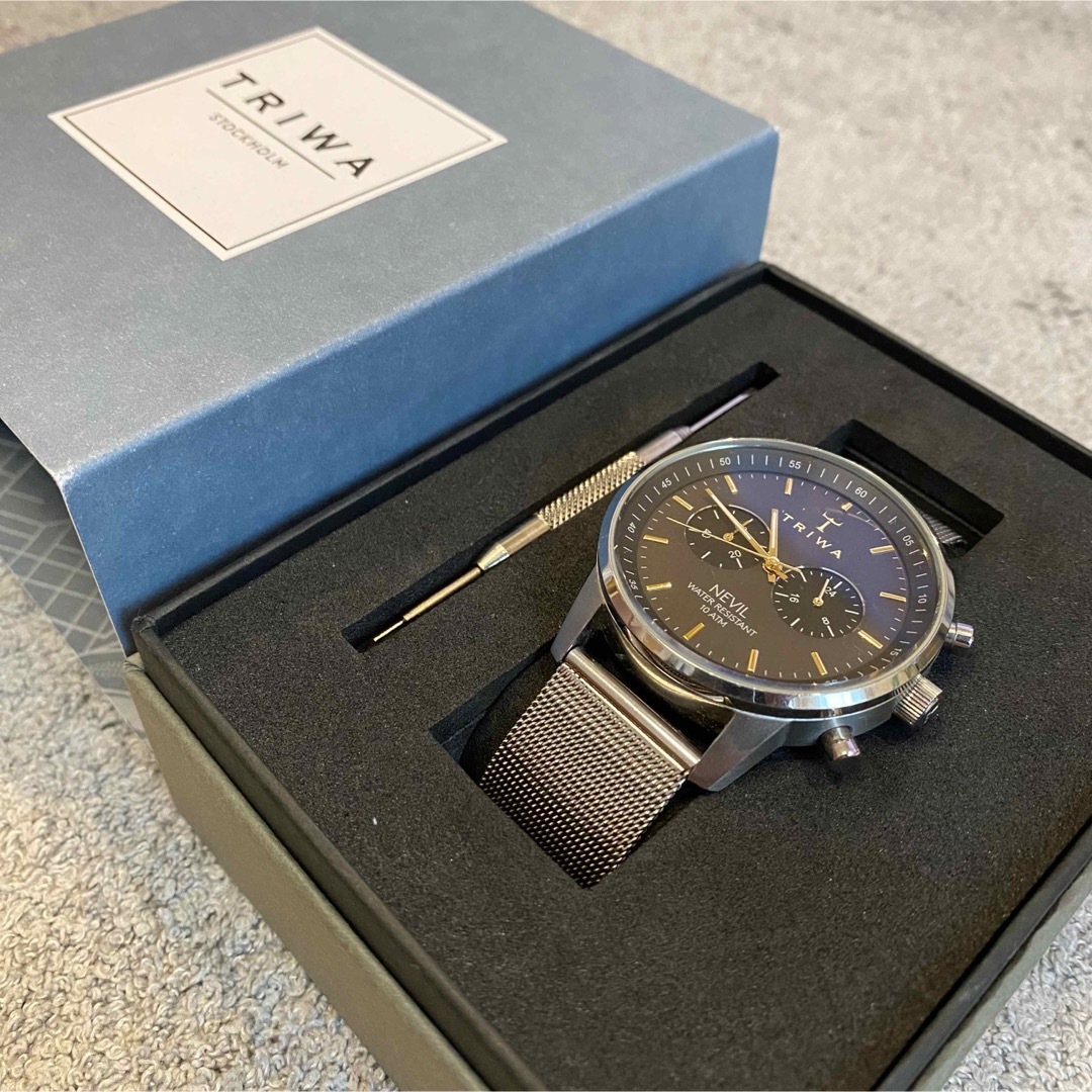 TRIWA(トリワ)のTRIWA WATCH NEVIL SMOKY NEST114 CL010412 メンズの時計(腕時計(アナログ))の商品写真