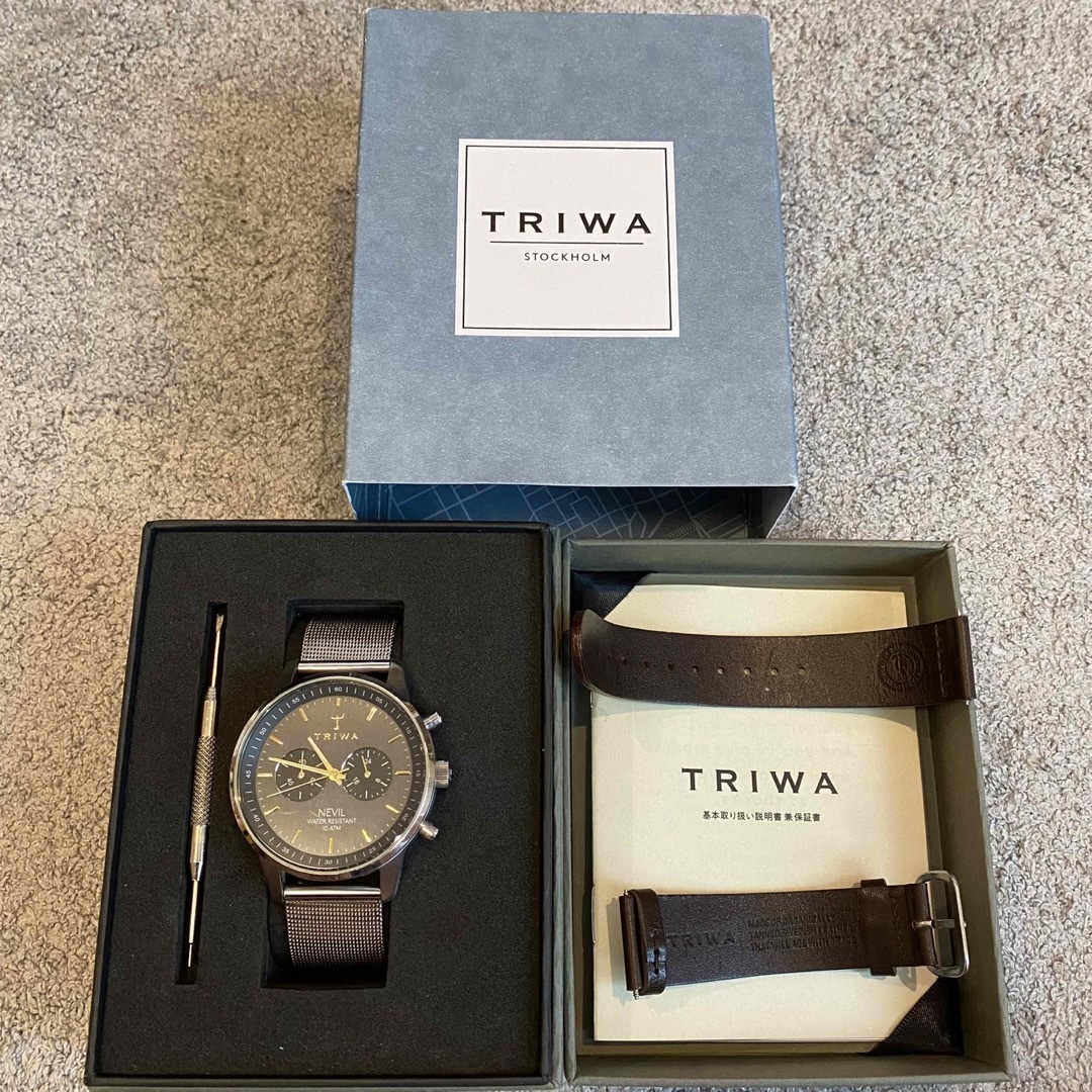 TRIWA - TRIWA WATCH NEVIL SMOKY NEST114 CL010412の通販 by Sparda's