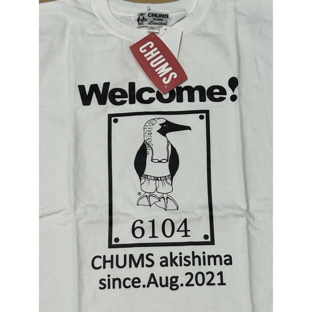 CHUMS チャムス　昭島店限定　Tシャツ