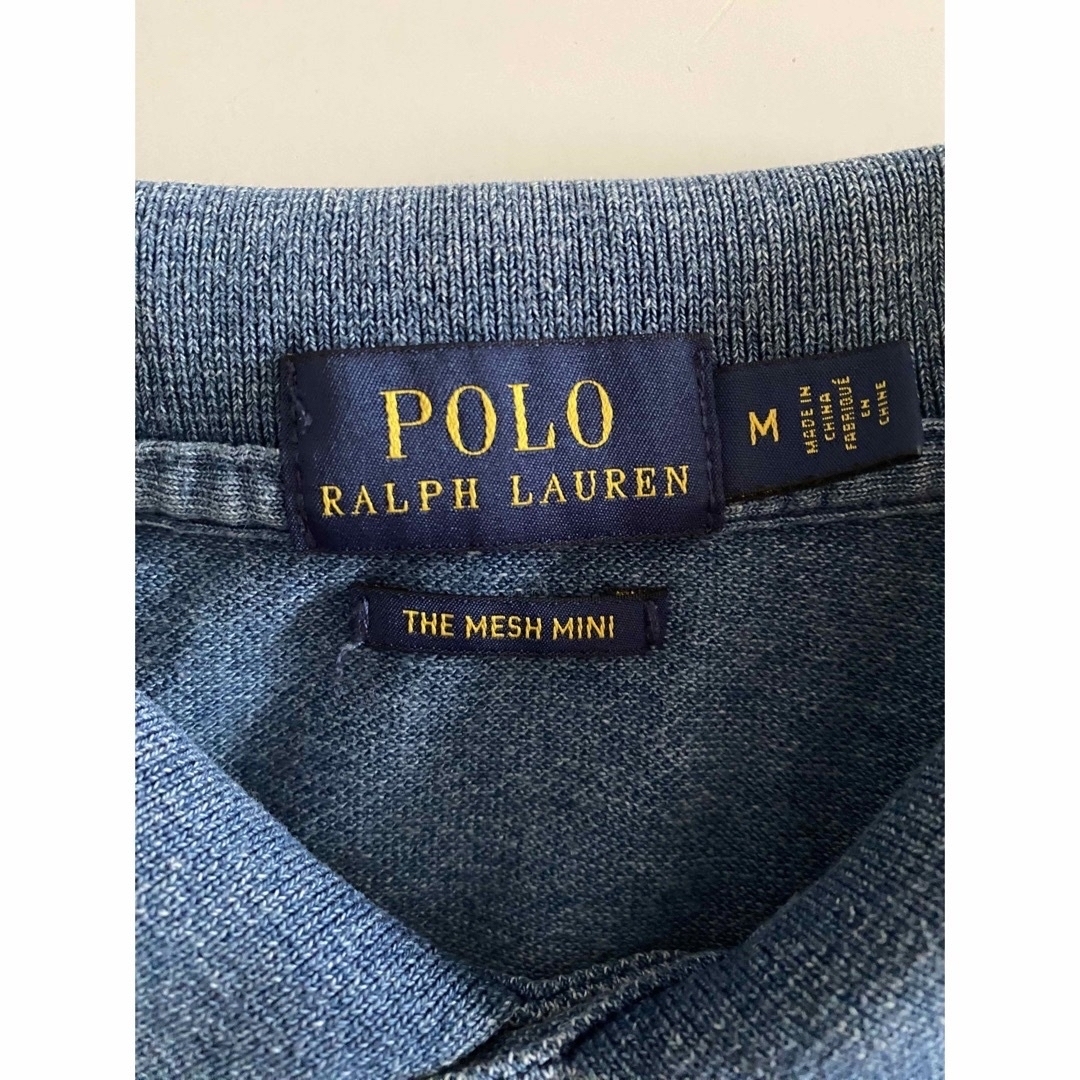 POLO RALPH LAUREN(ポロラルフローレン)のラルフローレン ポロシャツ ワンピース M ペイント レディースのワンピース(ミニワンピース)の商品写真