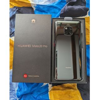 ファーウェイ(HUAWEI)のHUAWEI Mate20 Pro 本体美品(スマートフォン本体)