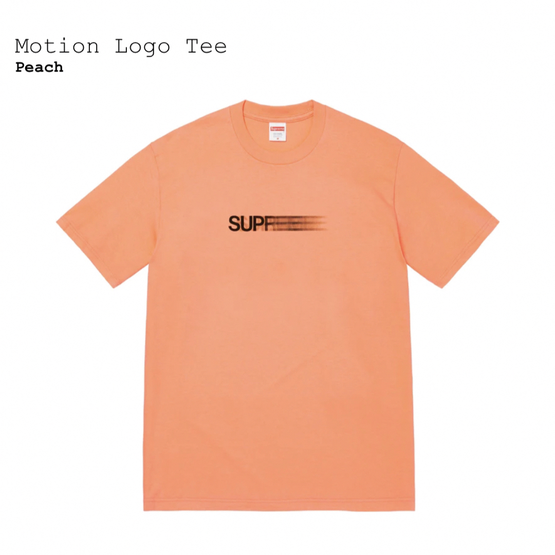 Supreme Motion Logo Tee "Peach"