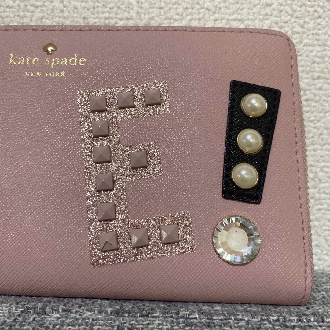 kate spade new york(ケイトスペードニューヨーク)の専用出品　ケイトスペード 長財布 アルファベット ピンク メンズのファッション小物(長財布)の商品写真