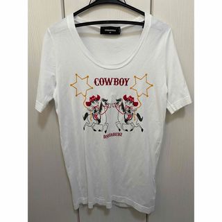 ディースクエアード(DSQUARED2)の［再値下げ］ディースクエアード プリントTシャツ メンズ XSサイズ(Tシャツ/カットソー(半袖/袖なし))