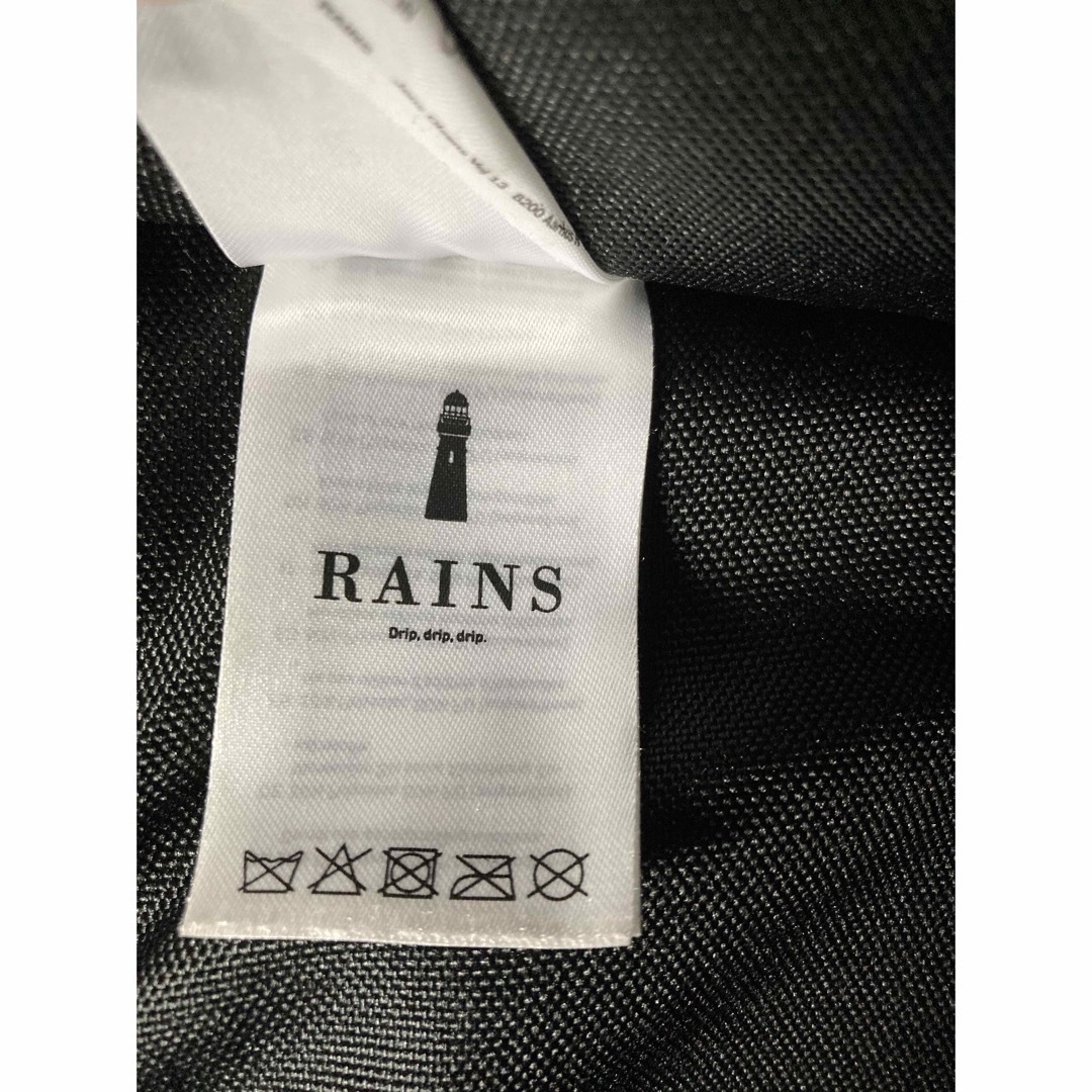 RAINS(レインズ)のRAINS BLACKPACK 防水リュックサック メンズのバッグ(バッグパック/リュック)の商品写真