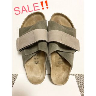 ビルケンシュトック(BIRKENSTOCK)の値下げ❗️トリートメント済み❗️ ビルケンシュトック Kyoto 39 ナロー(サンダル)